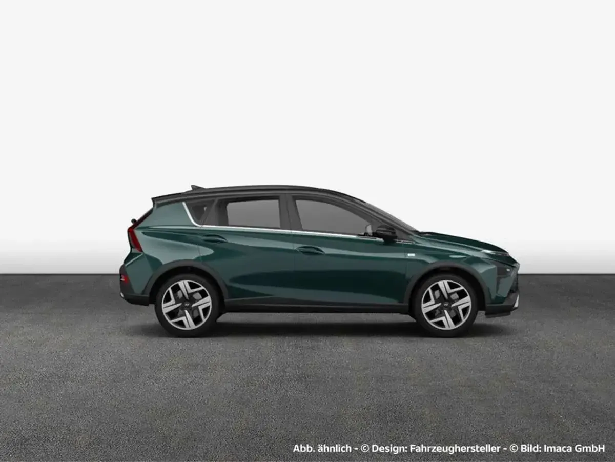 Gebraucht Hyundai Bayon Select 101 PS (74 kW) 2023 Mangrove green mineraleffekt SUV