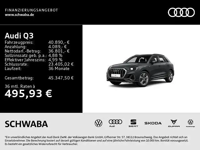 Gebraucht Audi Q3 S-Line 200 PS (147 kW) 2024 Daytonagrau perleffekt SUV