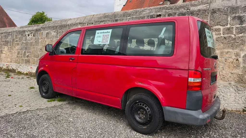 Gebraucht VW T5 131 PS (96 kW) 2007 Rot Van
