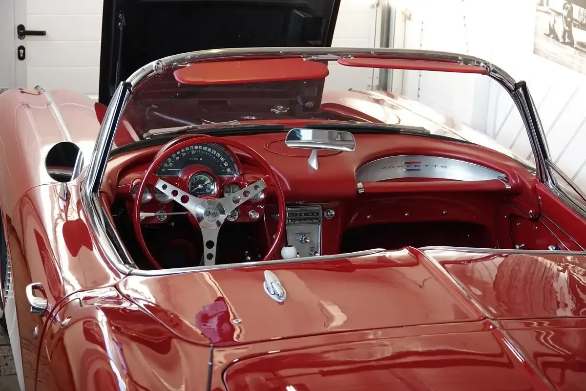 Gebraucht Chevrolet Corvette C1 340 PS (250 kW) 1962 Rot Cabrio