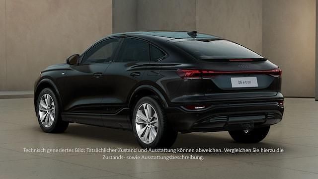 Gebraucht Audi Q6 Sportback e-tron Performance 225 kW (306 PS) 2025 Mythosschwarz metallic SUV