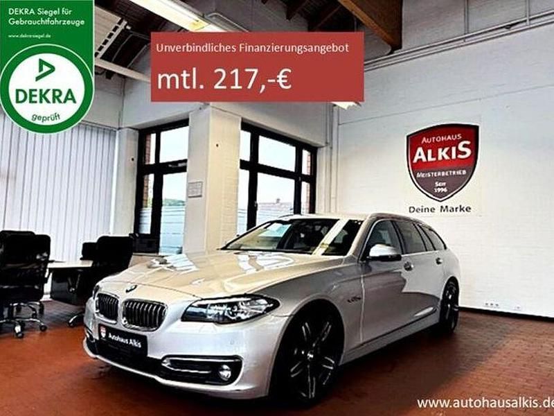 Gebraucht BMW 520 Luxury Line 190 PS (139 kW) 2016 Glaciersilber metallic (metallic) Kombi
