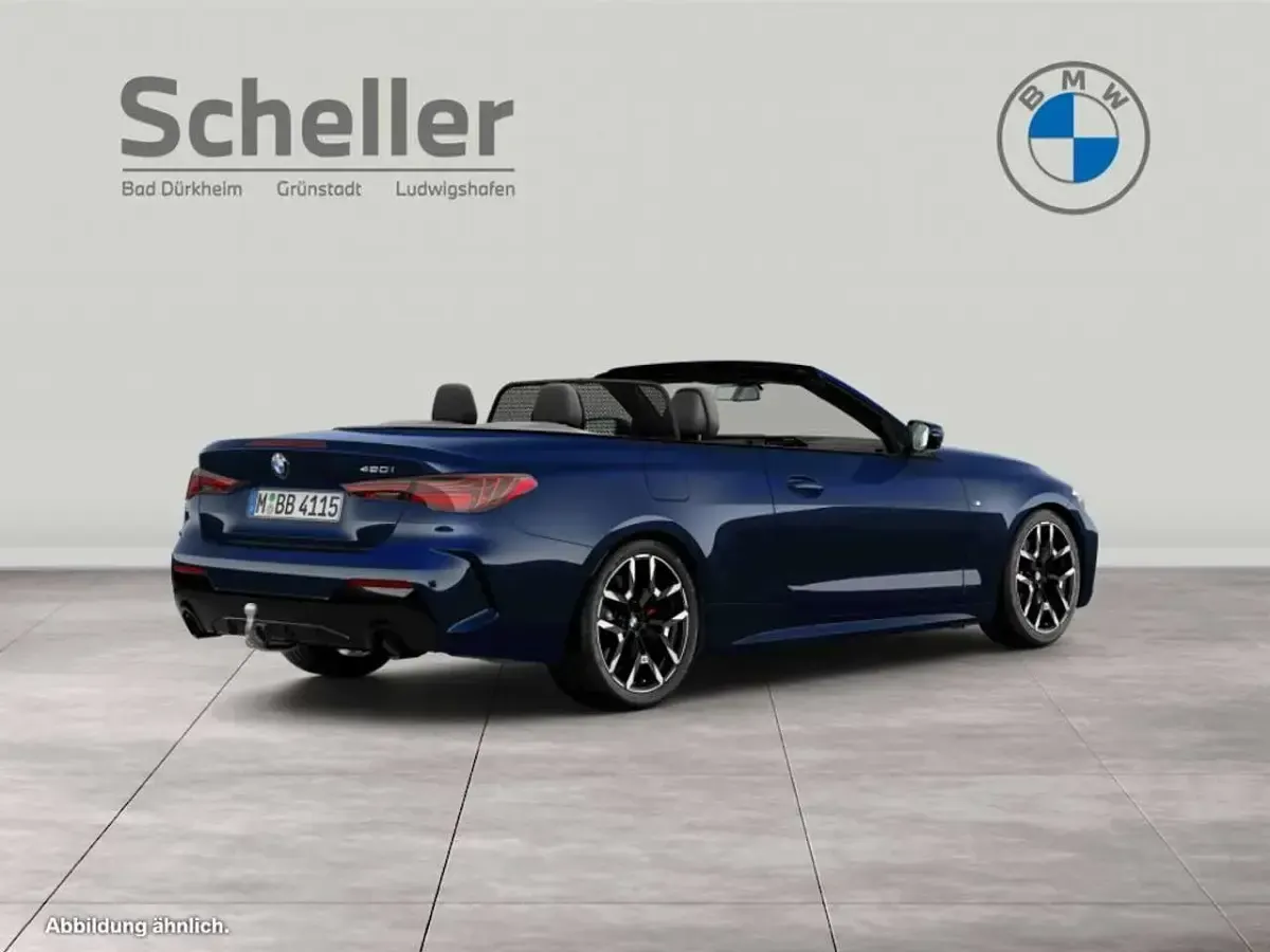 Neu BMW 420 Cabriolet M Sport 184 PS (135 kW) 2026 Blau Cabrio