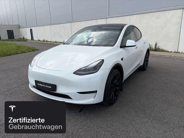 Brugt Tesla Model Y Long Range AWD 258 kW (351 HK) 2022 Hvid SUV