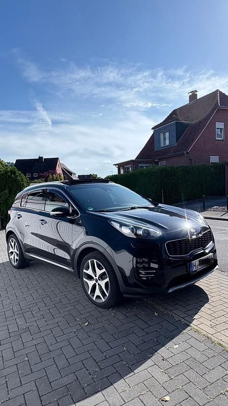 Schwarz Gebraucht 2018 Kia Sportage GT-Line SUV | 16.700 € (Guter Preis) - Bild 1/4