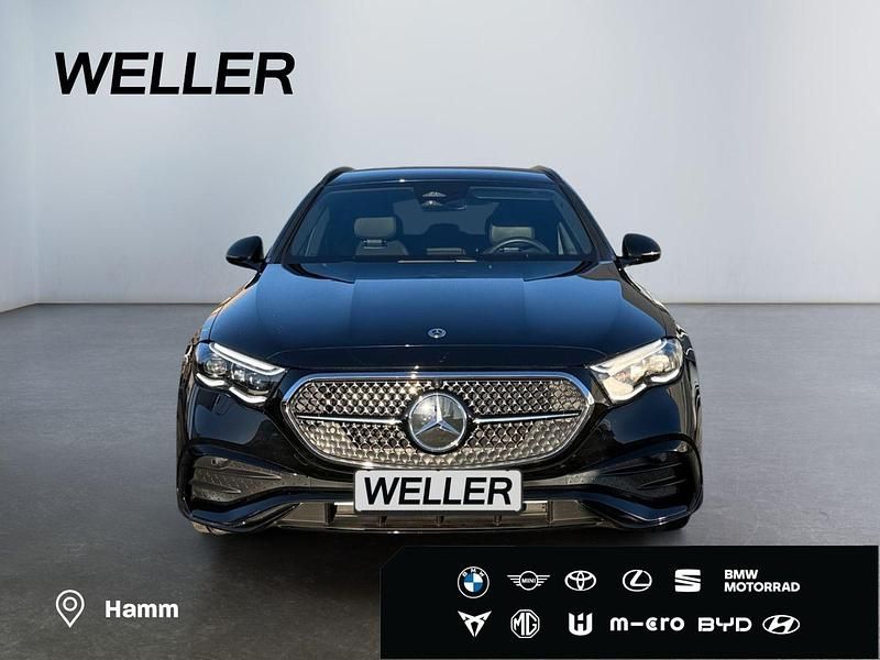 Gebraucht Mercedes E200 AMG line 204 PS (150 kW) 2024 Obsidianschwarz Kombi