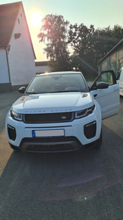 Weiß Gebraucht 2016 Land Rover Range Rover evoque HSE Dynamic SUV | 20.999 € (Fairer Preis) - Bild 1/4