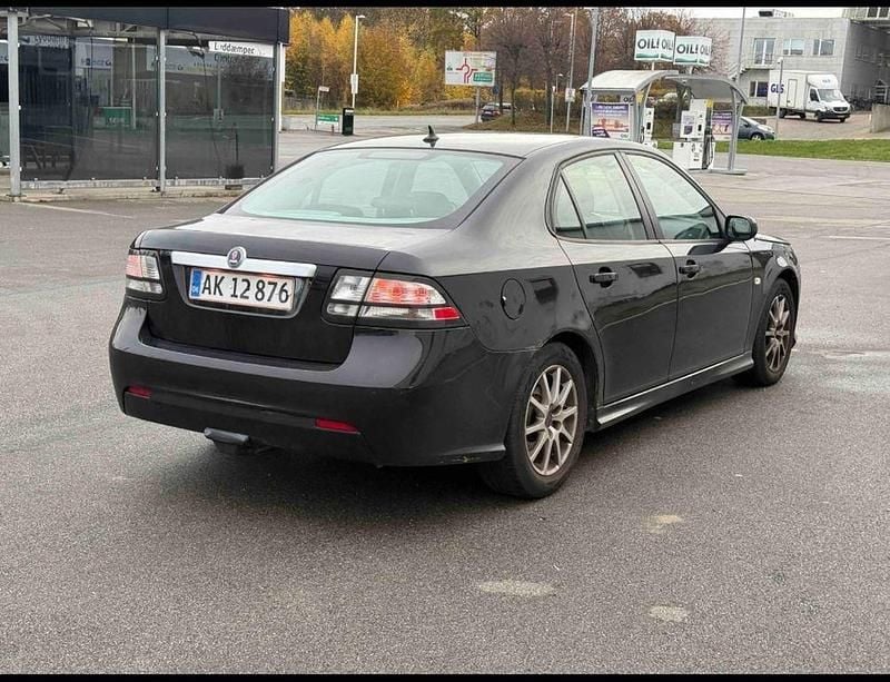 Schwarz Gebraucht 2008 Saab 9-3 Linear Limousine | 1.200 € (Guter Preis) - Bild 1/4