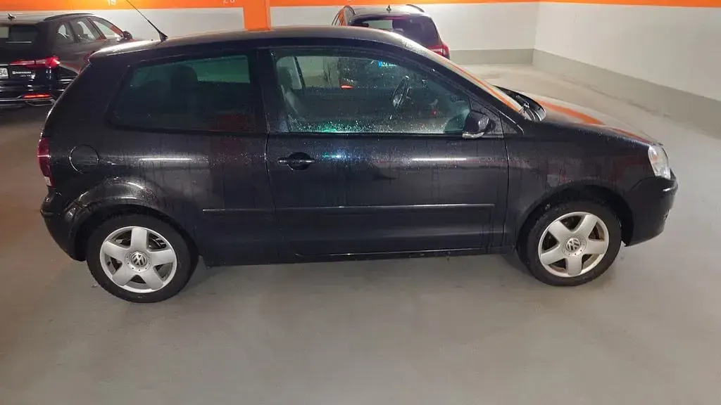 Gebraucht VW Polo Trendline 80 PS (58 kW) 2008 Schwarz Kleinwagen