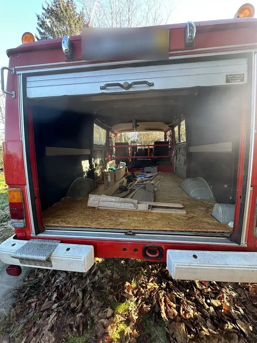 Gebraucht VW LT 90 PS (66 kW) 1983 Rot Van / Kleinbus