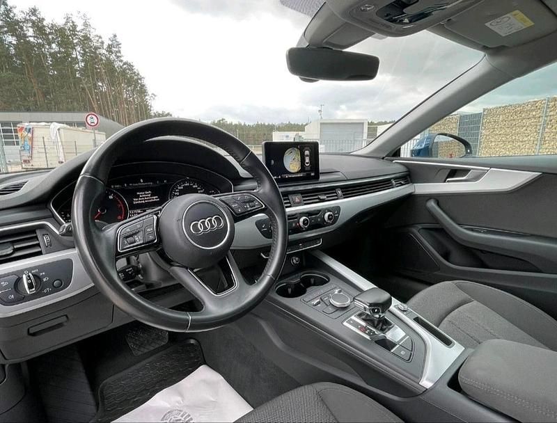 Usata Audi A5 190 CV (139 kW) 2017 Blu Coupé