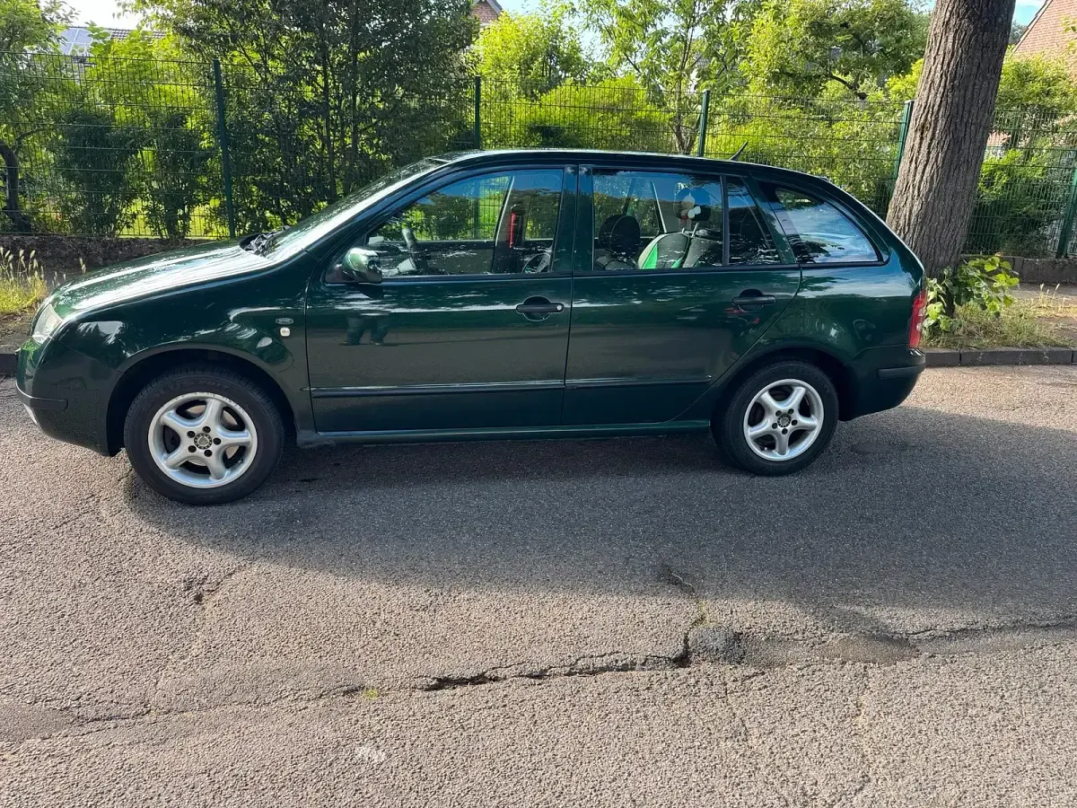 Gebraucht Skoda Fabia 75 PS (55 kW) 2001 Grün Kombi