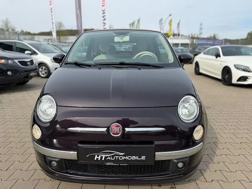 Gebraucht Fiat 500C Lounge 69 PS (50 kW) 2014 Violet Cabrio