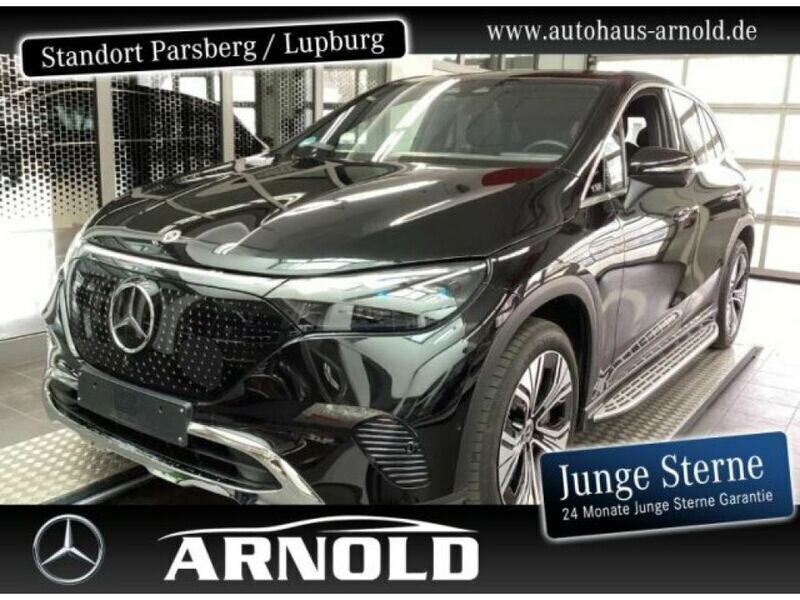 Obsidianschwarz (metallic) Gebraucht 2023 Mercedes EQE350 SUV | 64.900 € (Fairer Preis) - Bild 1/4
