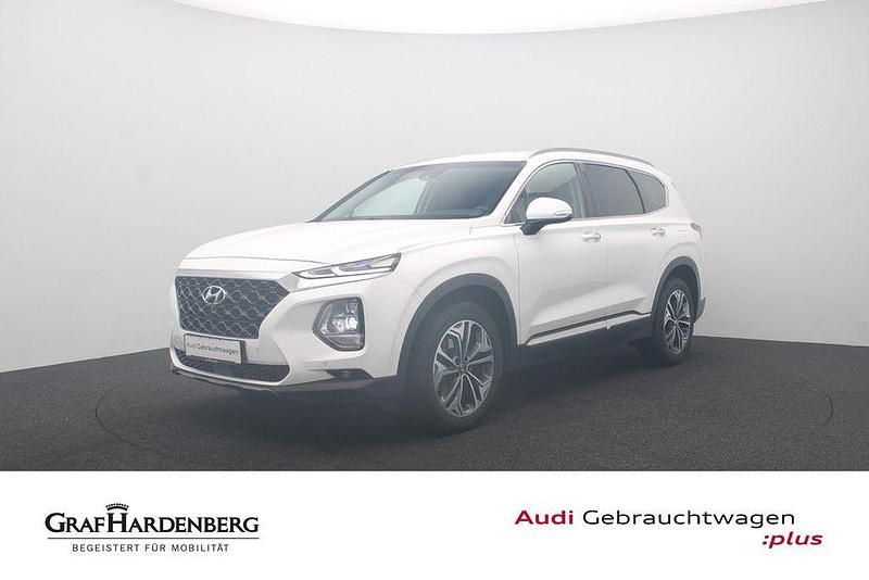 Gebraucht Hyundai Santa Fe Premium 185 PS (136 kW) 2020 Weiß SUV