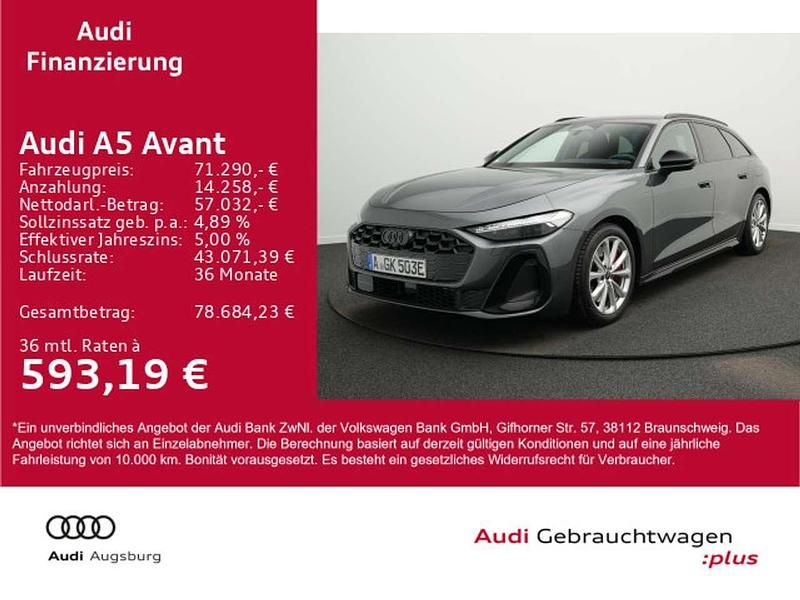 Neu Audi A5 S-Line 367 PS (269 kW) 2026 Daytonagrau perleffekt Kombi