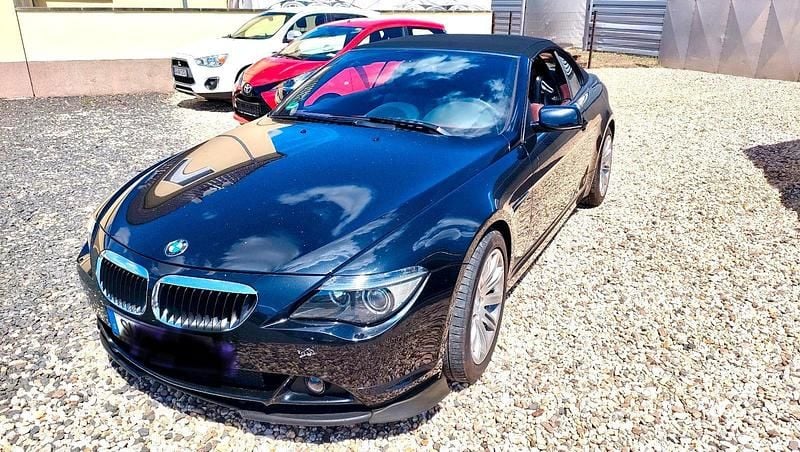Schwarz Gebraucht 2007 BMW 630 Cabriolet Cabrio | 10.900 € (Fairer Preis) - Bild 1/4