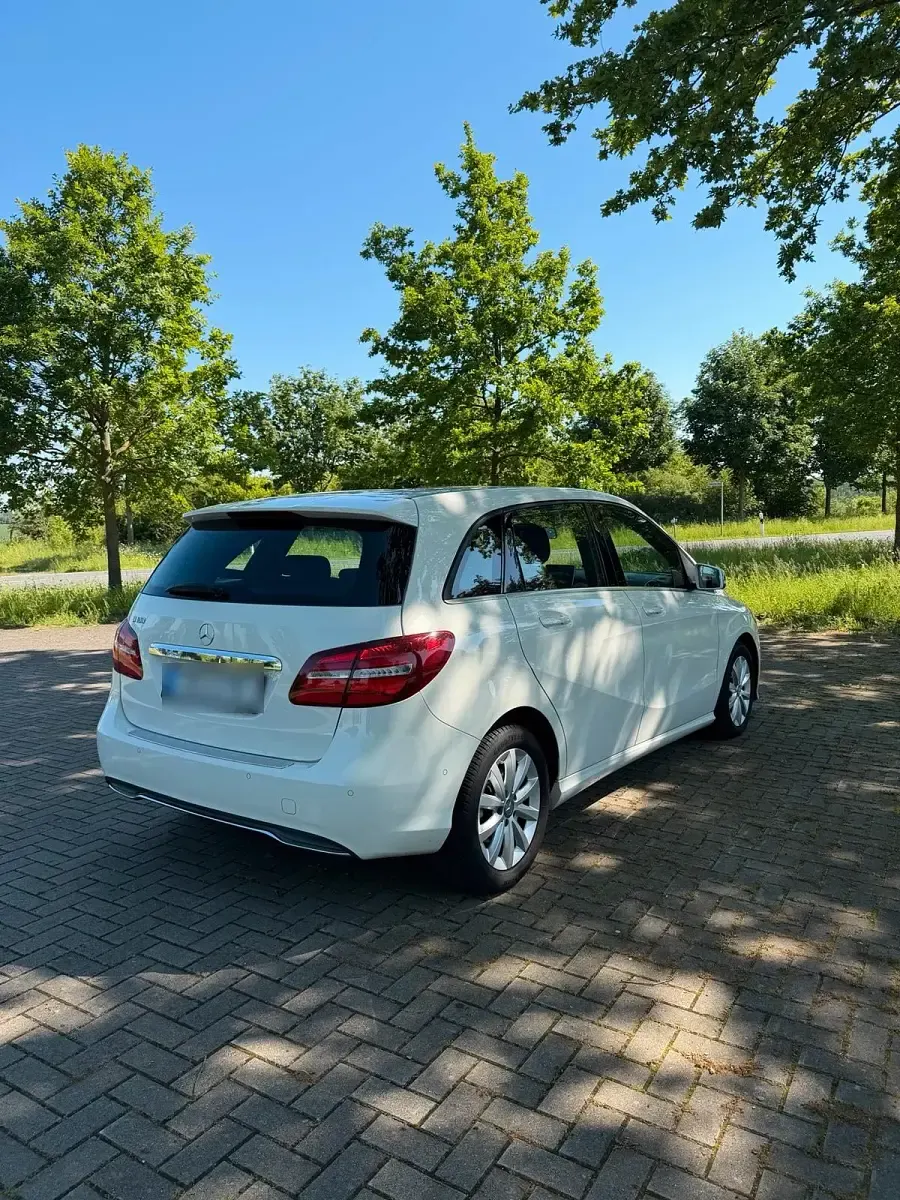 Gebraucht Mercedes B180 122 PS (89 kW) 2015 Weiß Kleinwagen