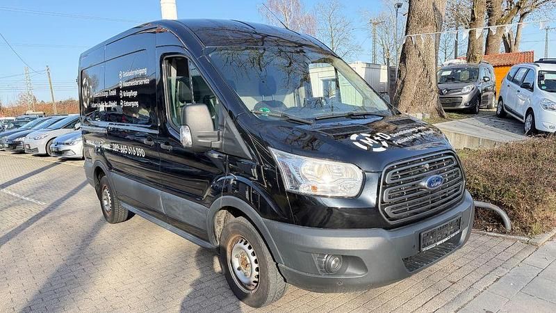Gebraucht Ford Transit Trend 125 PS (91 kW) 2015 Schwarz Van / Kleinbus