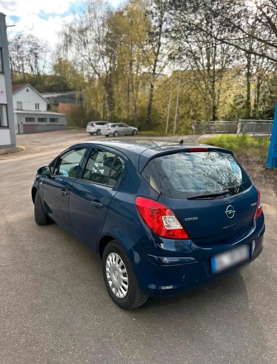 Gebraucht Opel Corsa 60 PS (44 kW) 2009 Blau Kleinwagen