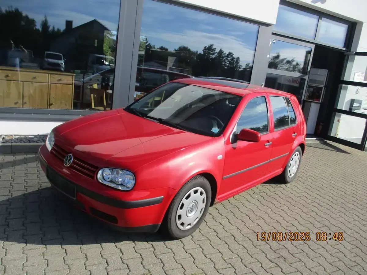 Gebraucht VW Golf IV 75 PS (55 kW) 2000 Rot Limousine