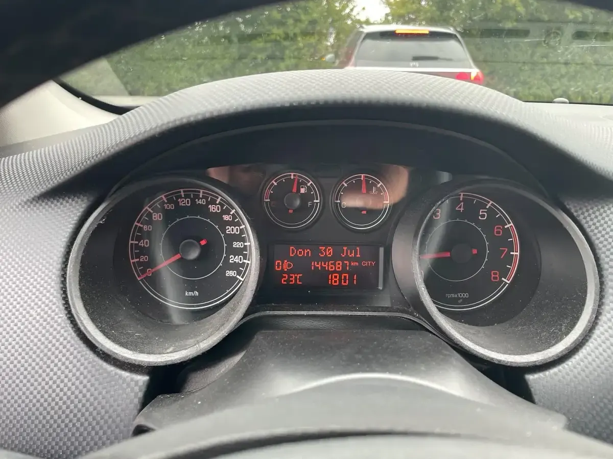Gebraucht Fiat Bravo 120 PS (88 kW) 2009 Schwarz Kleinwagen