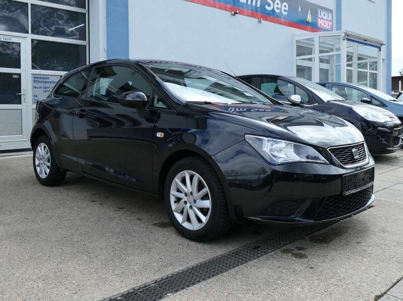 "universo" schwarz Gebraucht 2013 Seat Ibiza Style Kleinwagen | 8.049 € (Etwas zu teuer) - Bild 1/4