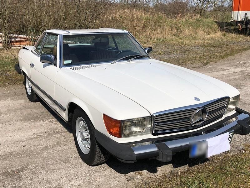 Gebraucht Mercedes SL380 1985 Weiß Cabrio