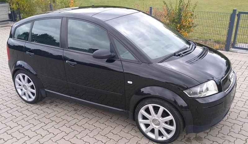 Schwarz Gebraucht 2001 Audi A2 Kleinwagen | 990 € (Superpreis) - Bild 1/4
