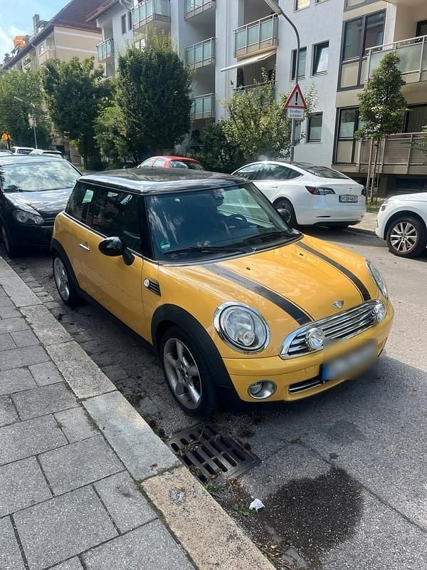 Gelb Gebraucht 2008 Mini Cooper Kleinwagen | 1.500 € (Superpreis) - Bild 1/4