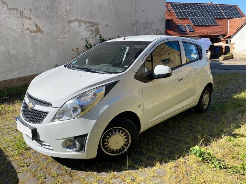 Weiß Gebraucht 2012 Chevrolet Spark LS Kleinwagen | 3.400 € (Fairer Preis) - Bild 1/4