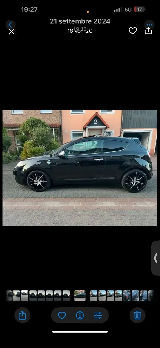 Brugt Alfa Romeo MiTo 135 HK (99 kW) 2012 Sort Hatchback