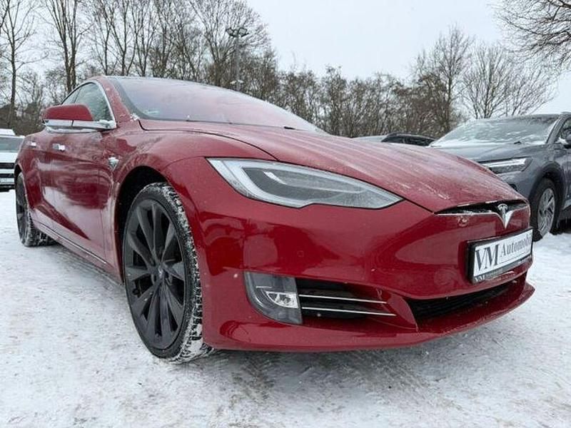 Gebraucht Tesla Model S Performance 344 kW (469 PS) 2018 Rot Kleinwagen