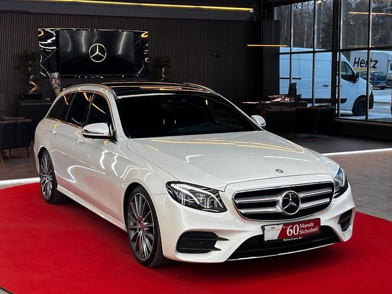 Gebraucht Mercedes E220 AMG 194 PS (142 kW) 2017 Weiß Kombi