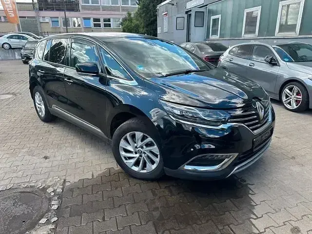 Gebraucht Renault Espace Life 131 PS (96 kW) 2015 Schwarz Van / Kleinbus