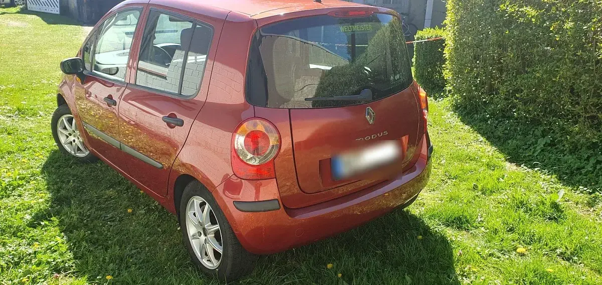 Second-hand Renault Modus GT 88 CP (64 kW) 2006 Roșu Monovolum