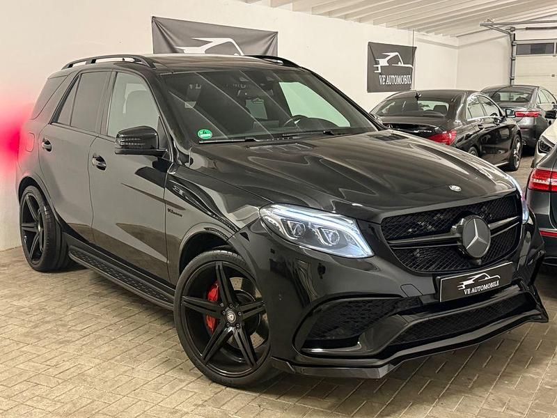 Schwarz Gebraucht 2016 Mercedes GLE63 AMG AMG SUV | 42.990 € (Fairer Preis) - Bild 1/4
