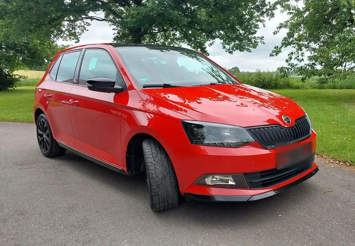 Gebraucht Skoda Fabia Monte Carlo 95 PS (69 kW) 2017 Rot Kleinwagen