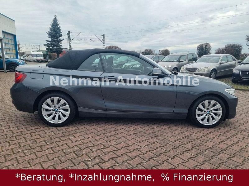 Second-hand BMW 220 Advantage 190 CP (139 kW) 2015 Gri Cabrio
