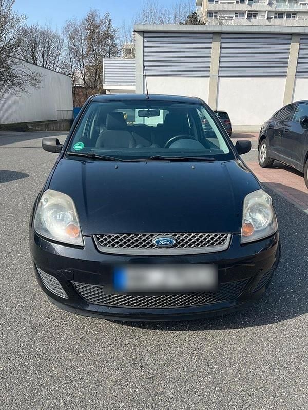 Gebraucht Ford Fiesta 69 PS (50 kW) 2008 Schwarz Kleinwagen