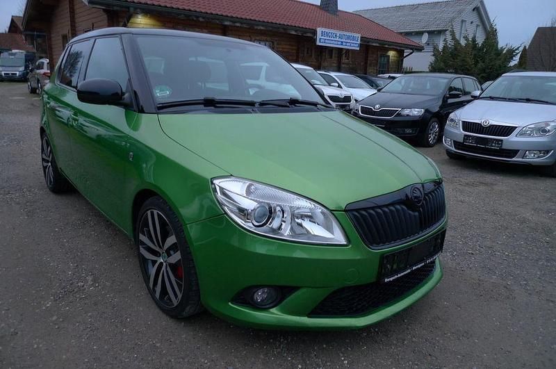 Gebraucht Skoda Fabia RS 212 PS (155 kW) 2011 Grün Limousine