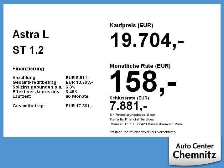 Gebraucht Opel Astra Edition 110 PS (80 kW) 2024 Blau Kombi