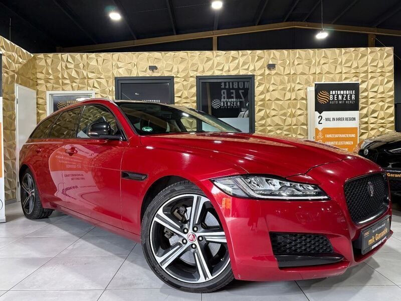Rot Gebraucht 2019 Jaguar XF Sportbrake Portfolio Kombi | 21.999 € (Guter Preis) - Bild 1/4