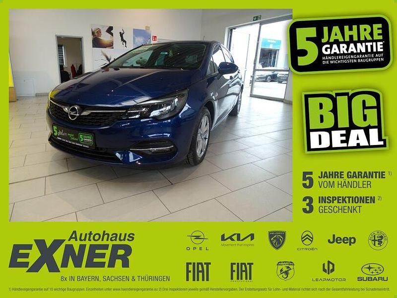 Blau Gebraucht 2020 Opel Astra Edition Limousine | 12.900 € (Fairer Preis) - Bild 1/4