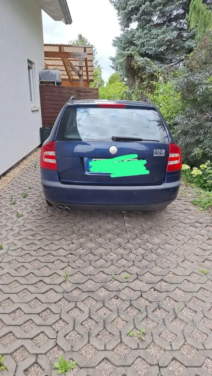 Gebraucht Skoda Octavia 160 PS (117 kW) 2008 Blau Kombi