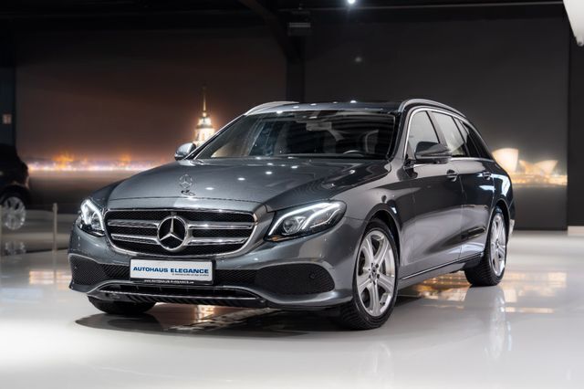 Selenitgrau Gebraucht 2017 Mercedes E350 Avantgarde Kombi | 33.980 € (Teuer) - Bild 1/4