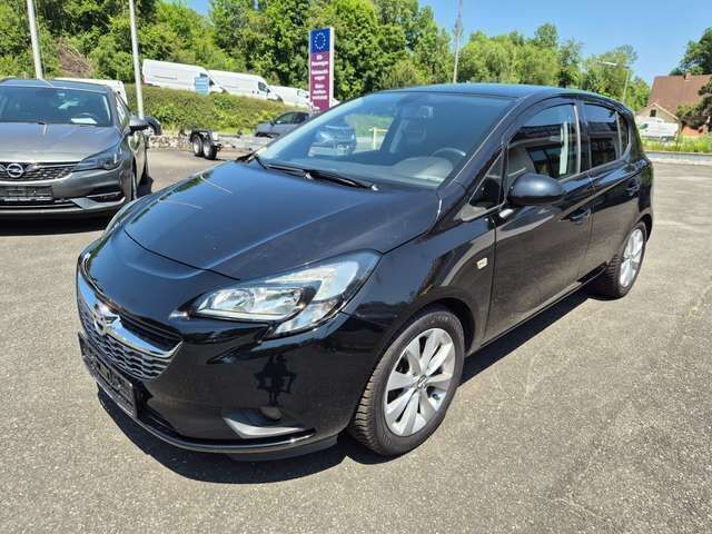 Onyx schwarz met. Gebraucht 2017 Opel Corsa Active Limousine | 9.790 € (Fairer Preis) - Bild 1/4