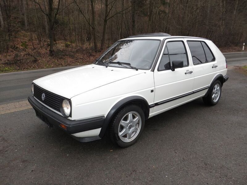 Weiß Gebraucht 1987 VW Golf II Limousine | 4.999 € - Bild 1/4