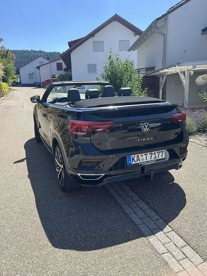 Gebraucht VW T-Roc R-line 150 PS (110 kW) 2021 Schwarz SUV