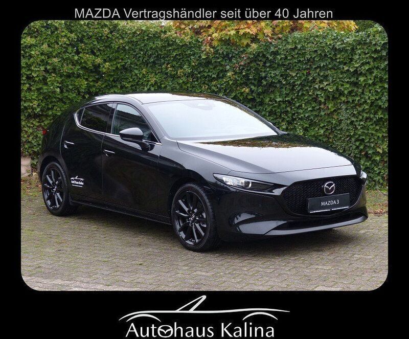 Jet black Neu 2025 Mazda 3 Homura-Line Limousine | 29.550 € (Fairer Preis) - Bild 1/4